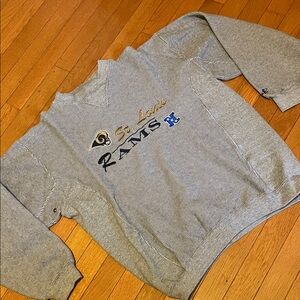 Vintage Logo Athletic NFL St Louis Rams men’s sweatshirt